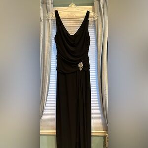 Elegant Black Evening Gown